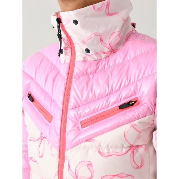 🎀ONE LEFT🎀 BOGNER FIRE + ICE X LOVESHACKFANCY FARINA SKI JACKET - Picture 6 of 12